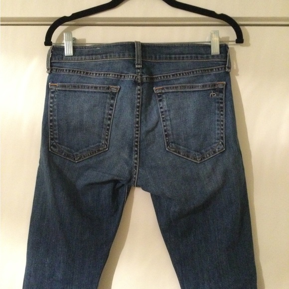 rag & bone women’s Dre Capri low-rise jeans - Picture 4 of 11